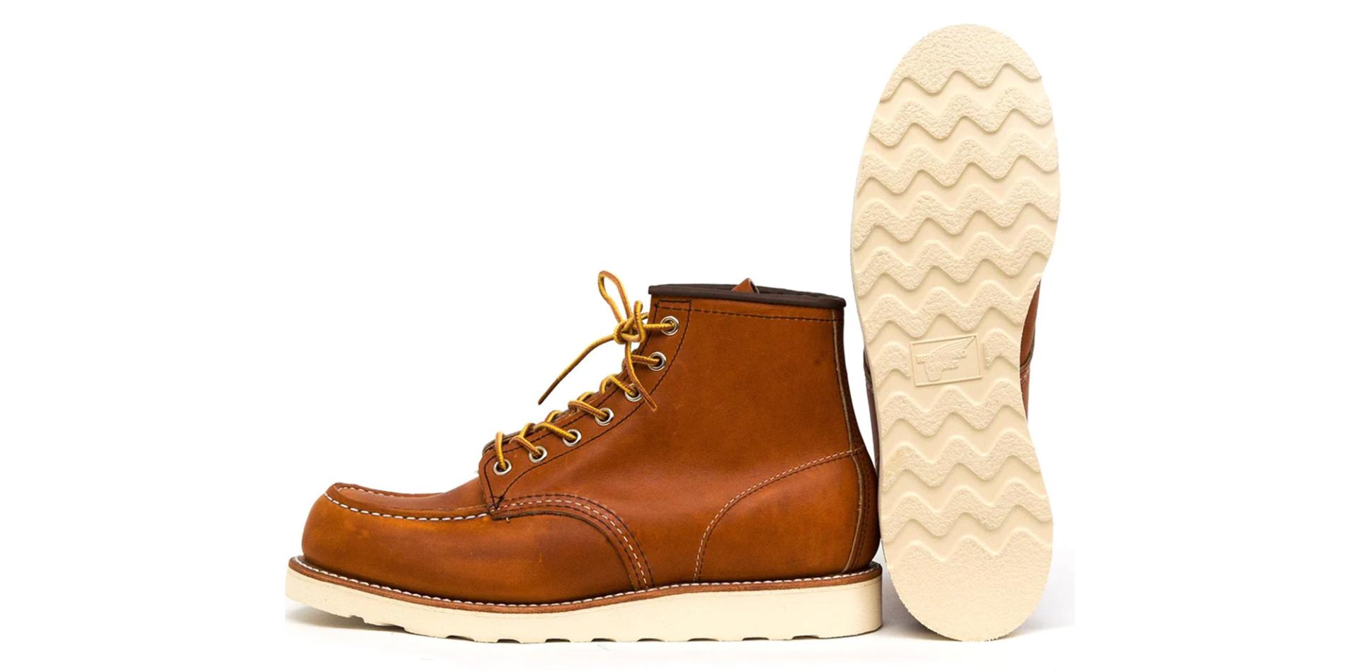 RED WING SHOES 875 MOC TOE ORO LEGACY